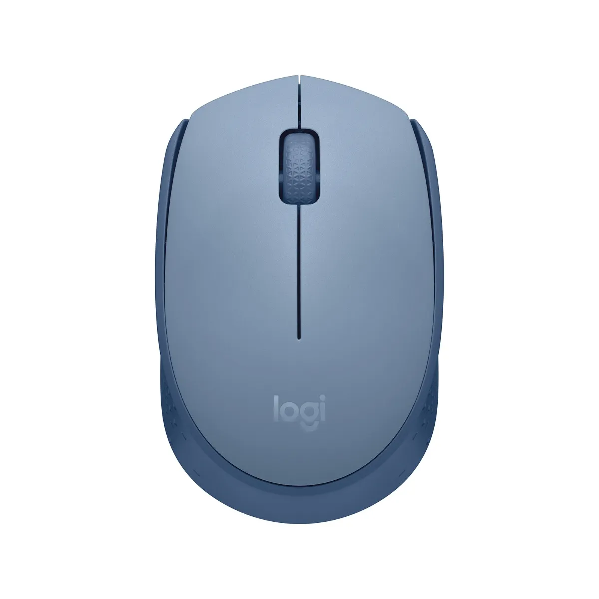 Logitech M171 Blue & Grey Compact & Portable Wireless Mouse