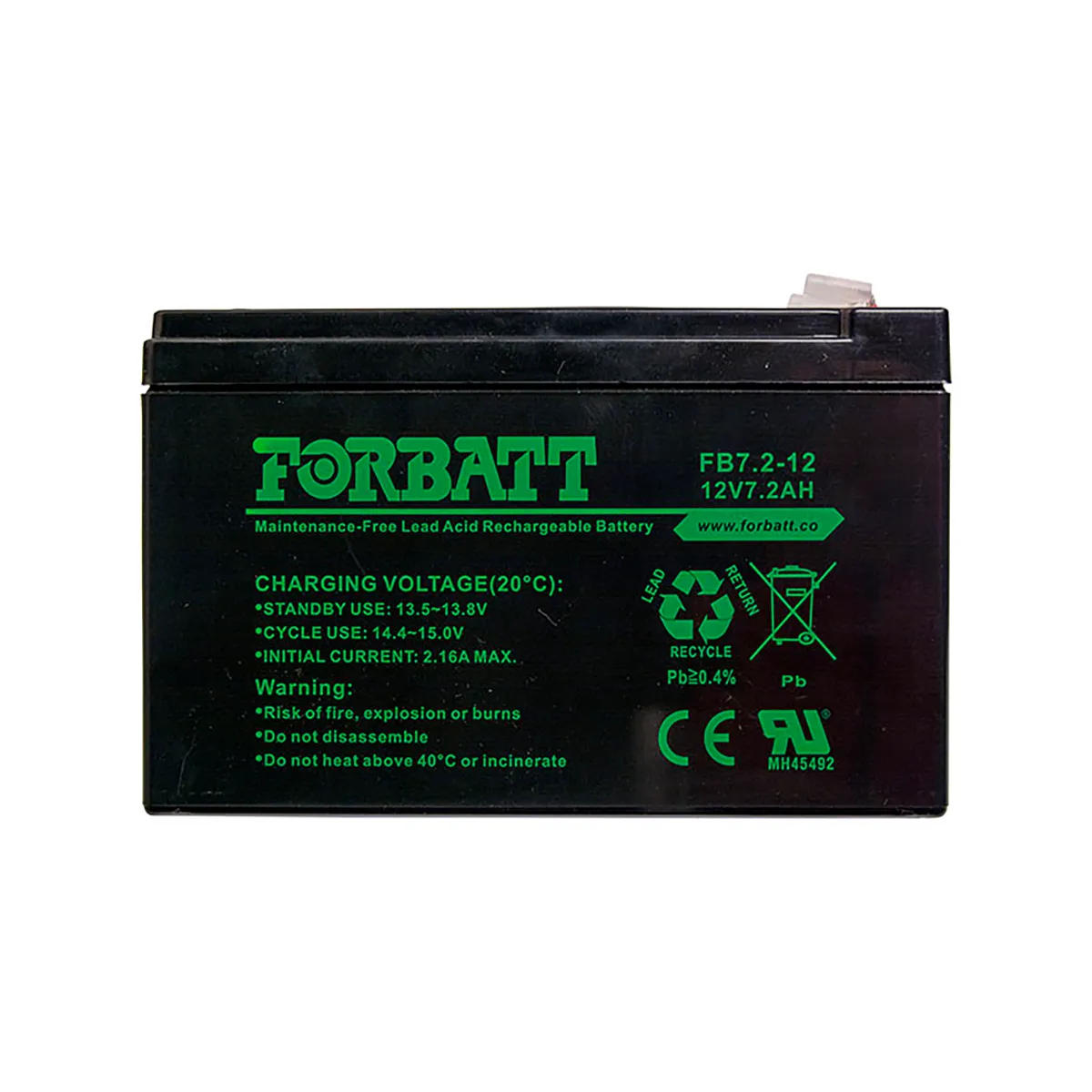 Forbat 12v 7Ah Battery